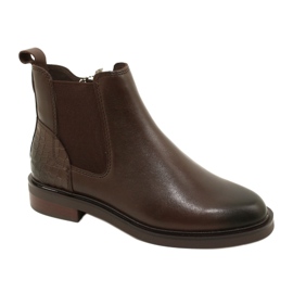 Dámské boty izolované Caprice 9-25479-41 329 DK Brown Comb hnědý