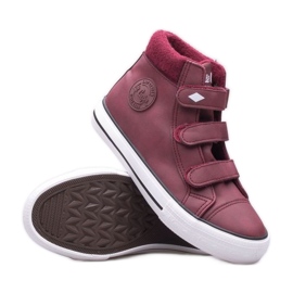 Dětské boty LEE Cooper LCJ-21-31-0614K červené Dětské boty LEE Cooper LCJ-21-31-0614K červené