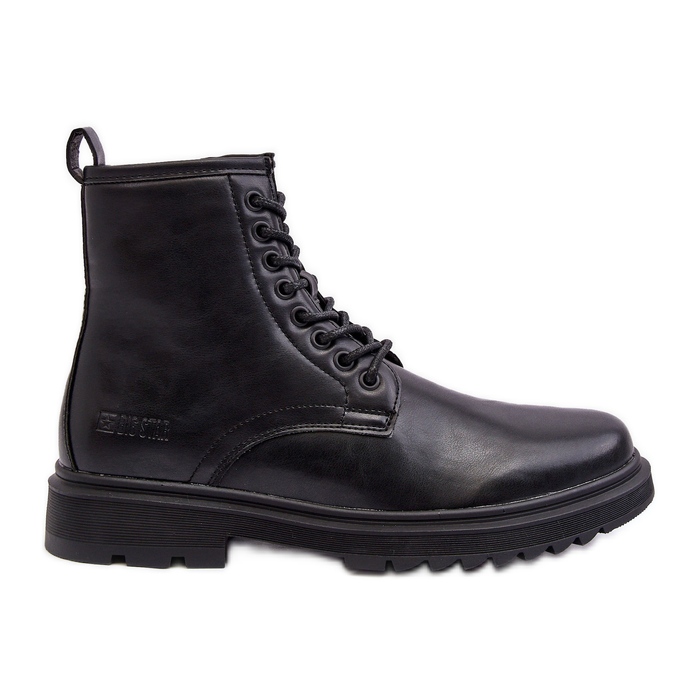 Trappers izolované boty se zipem Black Big Star MM174080 černá