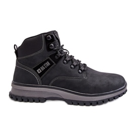 Pánské trekové boty Black Big Star MM174019 černý