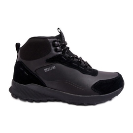 Pánské zateplené trekingové boty Black Big Star MM174334 černý