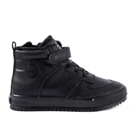 Černé zateplené holínky Big Star GG274040 černý