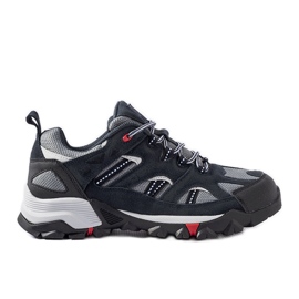 Šedé trekové boty Big Star KK174064 šedá