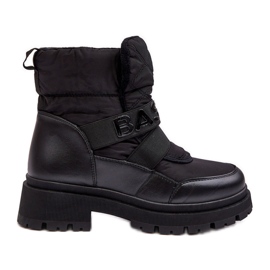 PS1 Dámské zateplené sněhule na zip Black Zeva černý