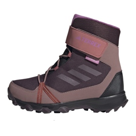 Boty Adidas Terrex Snow Cf RAIN.RDY IF7497 fialový Boty Adidas Terrex Snow Cf RAIN.RDY IF7497 fialový