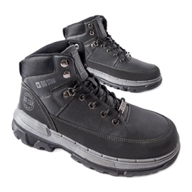 Černé pánské kozačky Big Star KK174120 Black černý