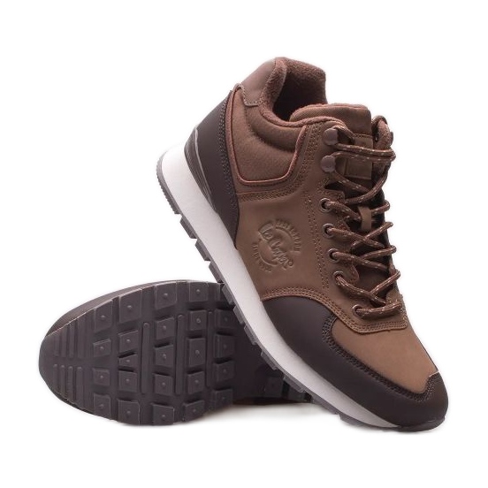 Boty Lee Cooper LCJ-23-31-3059M hnědý