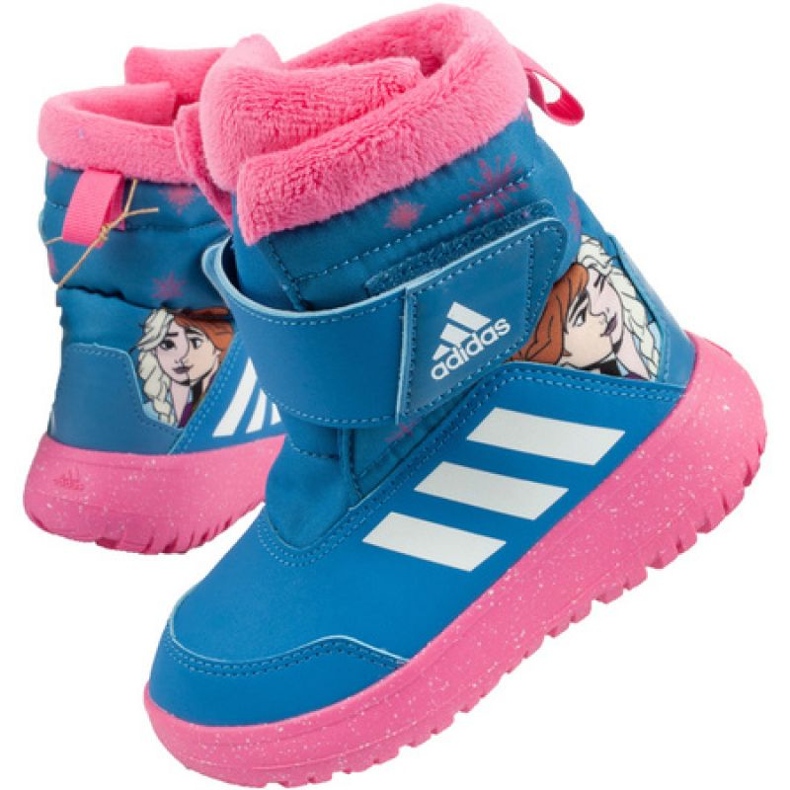 Boty Adidas Winterplay Frozen GZ1709 modrý