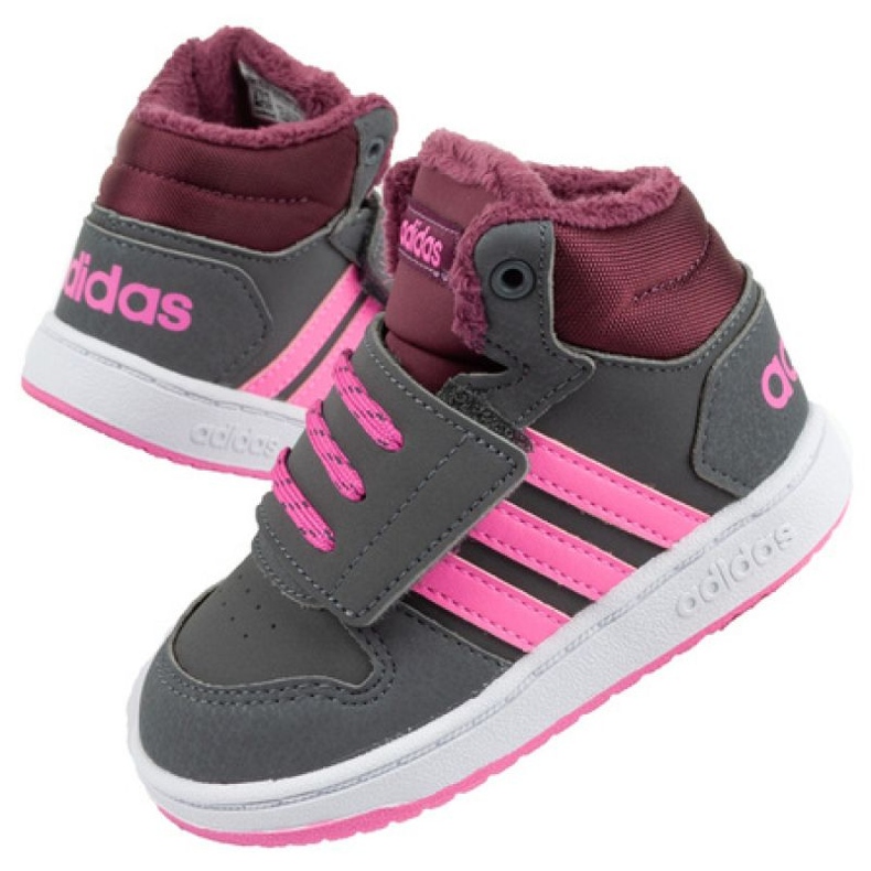 Sportovní boty Adidas Hoops GZ7798 šedá