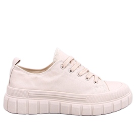 Dámské tenisky Quick Beige béžový Dámské tenisky Quick Beige béžový