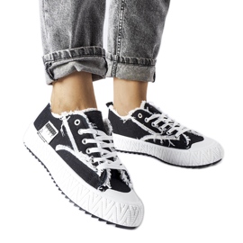 Inna Černé tenisky na platformě Coolidge černý