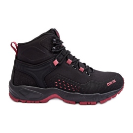 Memory Foam System Trappers Trekingové boty Black Big Star MM274562 černý