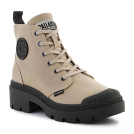 Boty Palladium Pallabase Twill W 96907-211-M béžový