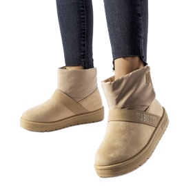 Béžové sněhule Big Star MM274152 béžový