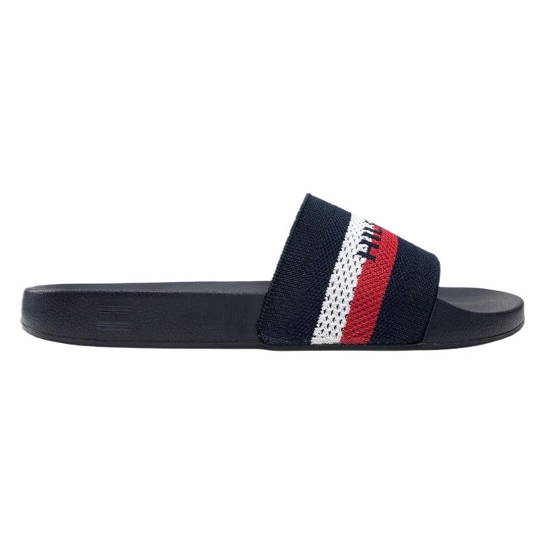 Tommy Hilfiger Knited Pool Slide M žabky FM0FM03642 modrý