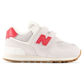 Boty New Balance Jr IV574RF1 bílý
