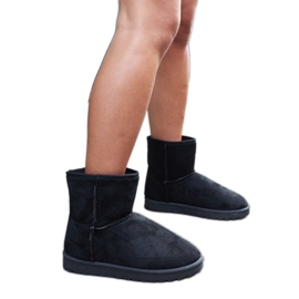 Černé zateplené sněhule Custonaci černý