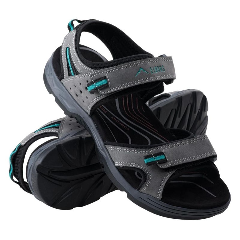 Sandály Elbrus Ecoler M 92800304525 šedá