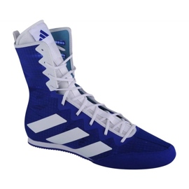 Boty Adidas Box Hog 4 HP9612 modrý Boty Adidas Box Hog 4 HP9612 modrý