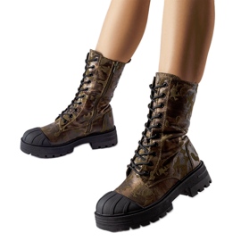 Zelené zateplené dělníky Cardinale camo zelená Zelené zateplené dělníky Cardinale camo zelená