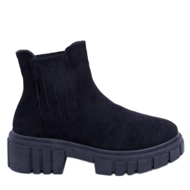 Dámské boty značky Leigh Black značky Jodhpur černý