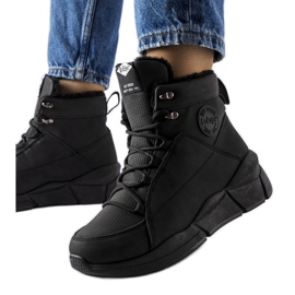 Černé vysoké boty Lee Cooper LCJ-23-44-1979L černý