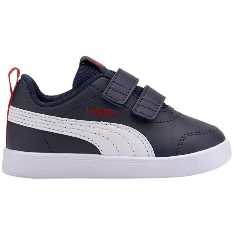Boty Puma Courtflex v2 V 371544 01 modrý Boty Puma Courtflex v2 V 371544 01 modrý