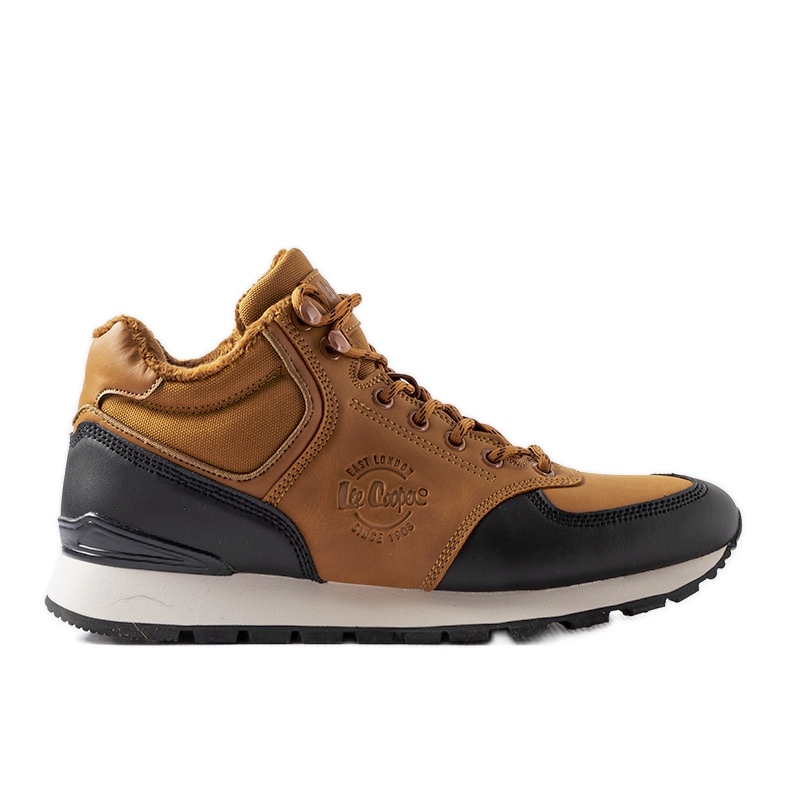 Hnědé teplé boty Lee Cooper LCJ-23-31-3058M hnědý