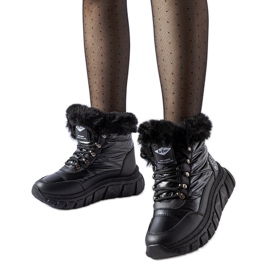 Černé sněhule Lee Cooper LCJ-23-44-1955L černá