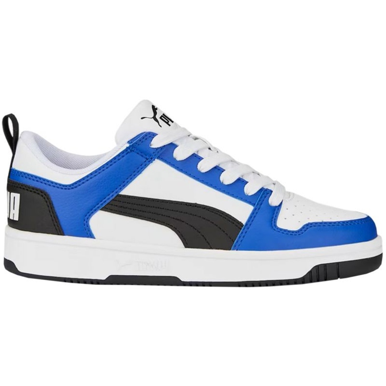 Boty Puma Rebound Layup Lo Sl Jr 370490 19 bílý