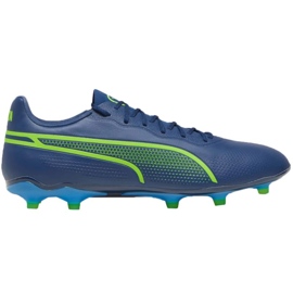 Kopačky Puma King Pro FG/AG 107566 02 modrý