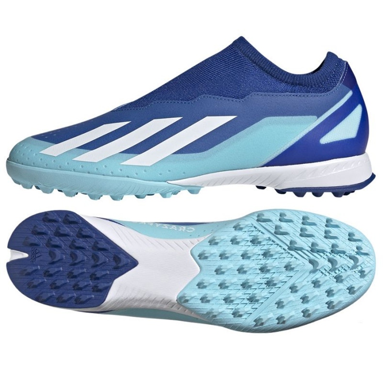 Kopačky Adidas X Crazyfast.3 Ll Tf ID9347 modrý