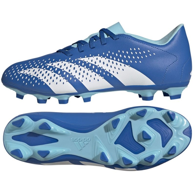 Kopačky Adidas Predator Accuracy.4 FxG GZ0010 modrý Kopačky Adidas Predator Accuracy.4 FxG GZ0010 modrý