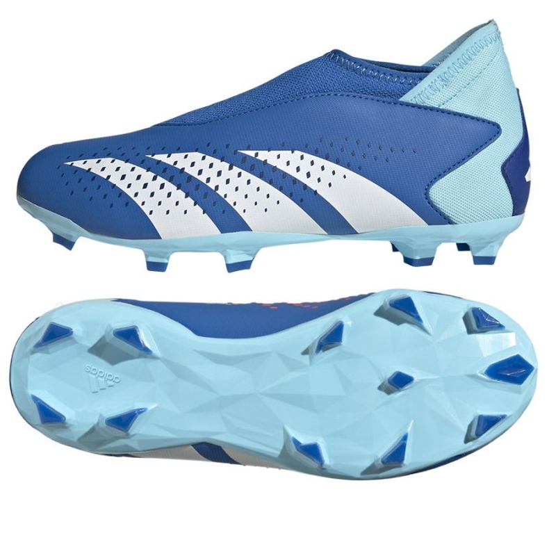 Boty Adidas Predator Accuracy.3 Ll Fg IF2266 modrý