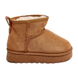 Dětské zateplené boty Camel Nallita hnědý