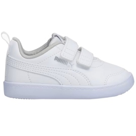 Boty Puma Courtflex v2 V Inf Jr 371544 04 bílý
