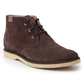 Boty Lacoste Sherbrooke Hi 14 Srm 7-30SRM0025176 hnědý
