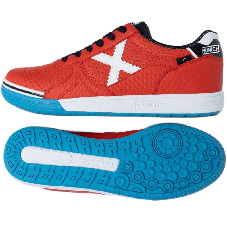 Kopačky Munich G-3 Profit 390 In M 3111390 červené