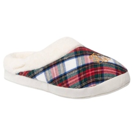 Pantofle Lauren Ralph Lauren 297860452002 červené