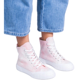 Inna Růžové vysoké tenisky Citta růžový Inna Růžové vysoké tenisky Citta růžový