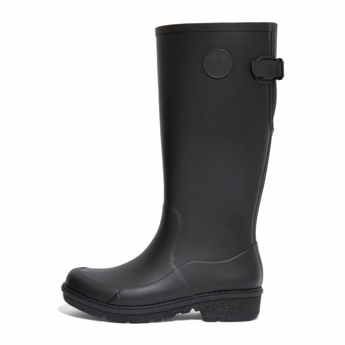 Boty FitFlop Wonderwelly Tall W AH7-090 černá