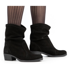 Olivier Černé vysoké podpatky Mona černý