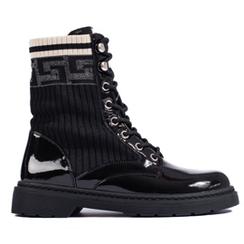 SHELOVET Černé dámy černý