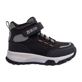 Dětské boty z paměťové pěny Black Big Star KK374121 černá