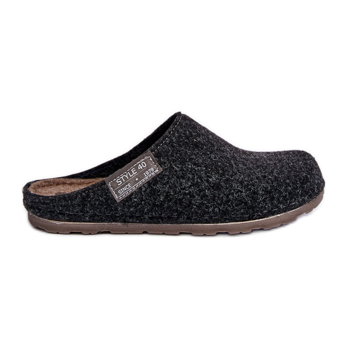 Pánská domácí obuv Inblu Pantofle CR000015 Tmavě šedá