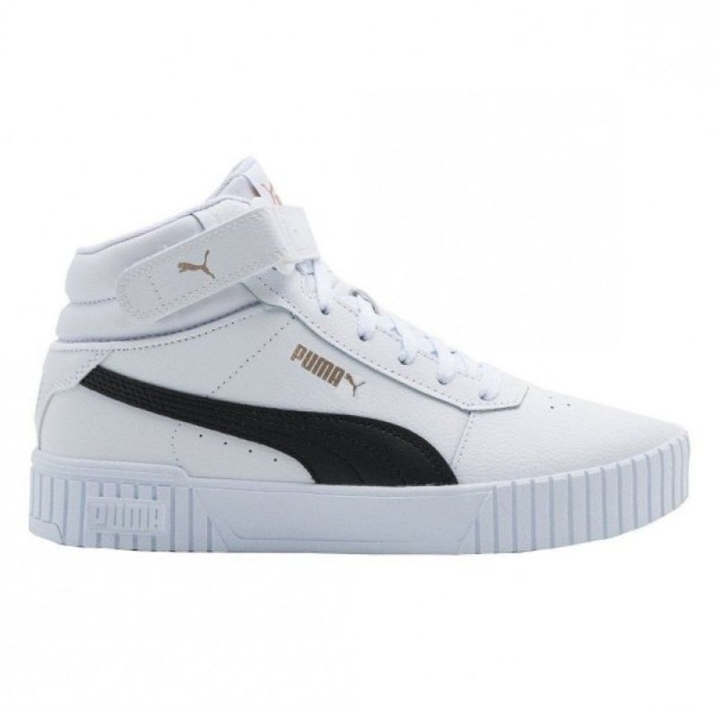 Boty Puma Carina 2.0 Mid W 385851 06 bílý Boty Puma Carina 2.0 Mid W 385851 06 bílý