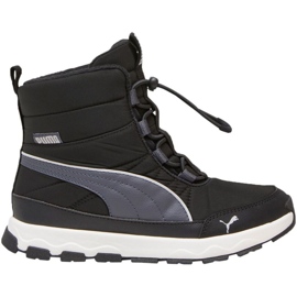 Boty Puma Evolve Boot Jr 392644 01 černý