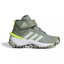 Boty Adidas Fortatrail El K Jr IG7265 zelený