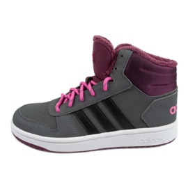Boty Adidas Hoops Mid 2.0 K GZ7796 šedá