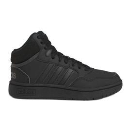 Boty Adidas Hoops Mid 3.0 K Jr HR0228 černý